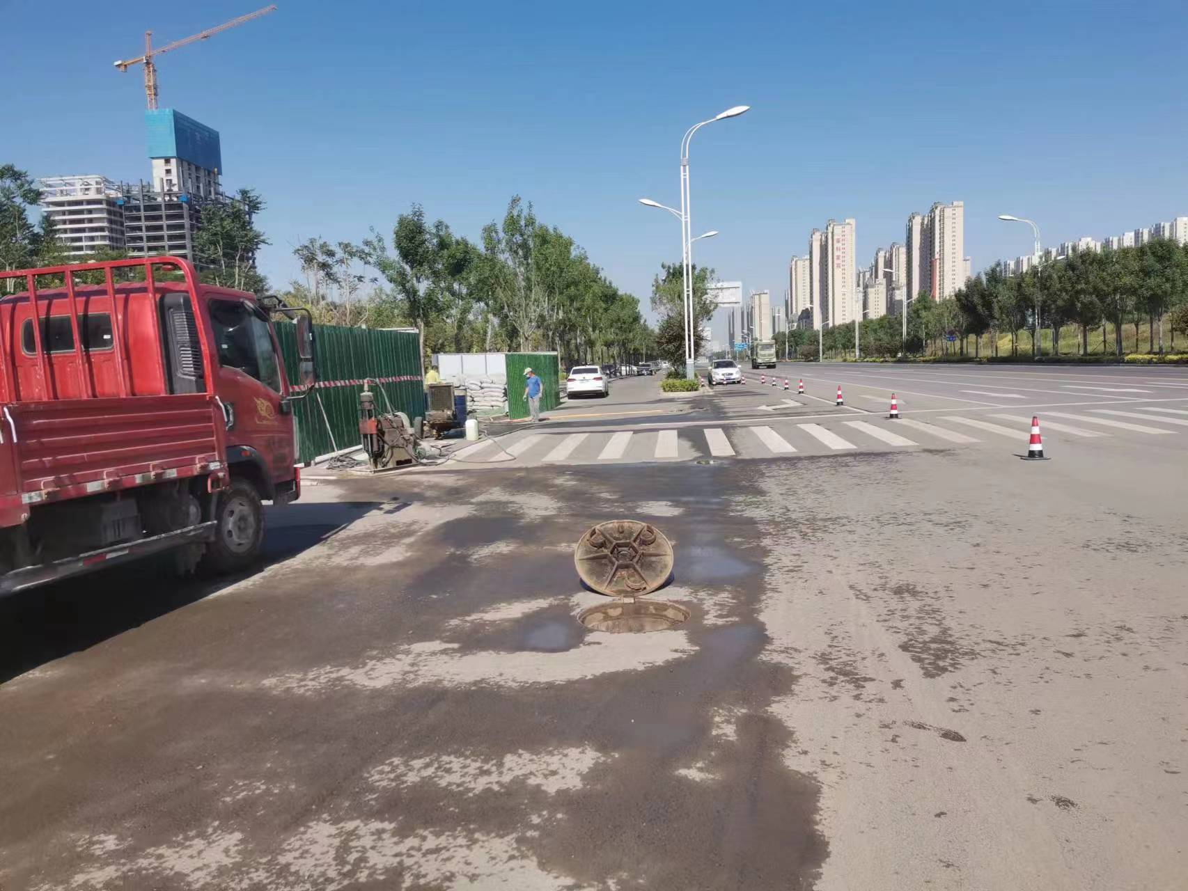 色达路面地基沉降注浆